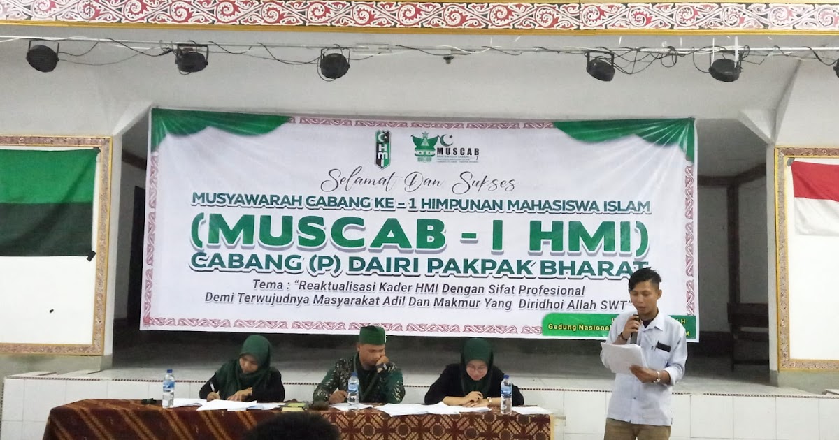 HMI pemkot tanah grogot Gelar Musyawarah Cabang